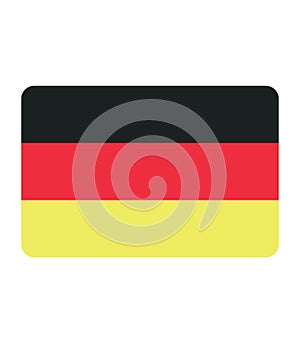 German flag. Germany flag. German flag vector eps10.