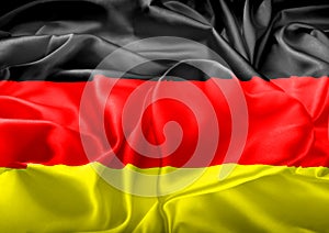 German Flag and heart