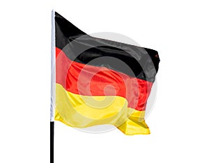 German flag waving