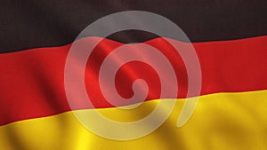 German Flag Waving - Germany Background