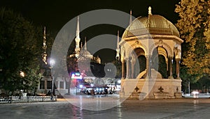 German Fountain in Istanbul