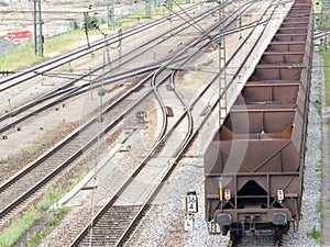 German freight train