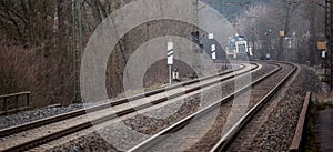 German freight train locomotive