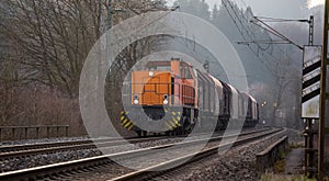 German freight train