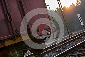 German freight train