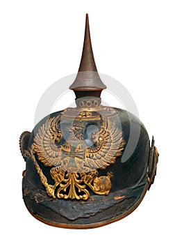German imperial military helmet