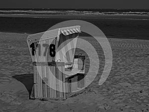 The german island of langeoog in the north sea