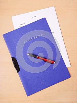 German job application