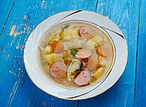 German Kohlsuppe