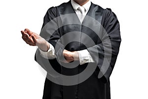 German lawyer with a robe