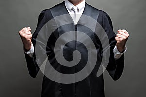 German lawyer with a robe