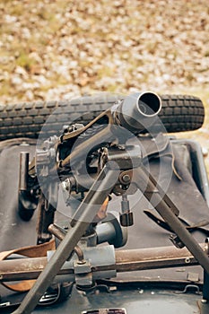 German machine gun of World War II