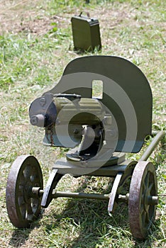 German machine gun of World War II