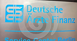 German Medical Insurance sign