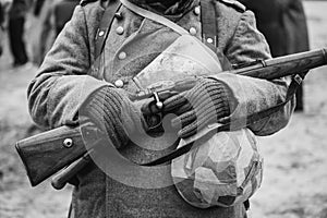 German Military Ammunition Of A German Wehrmacht Soldier At Worl