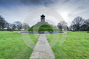 German Military Cemetery at La Cambe, Normandy, France.