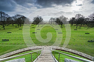 German Military Cemetery at La Cambe, Normandy, France.