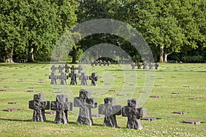 German Military Cemetery of second world war.