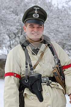 German officer of WW2