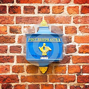 German old traditional mailbox, Bremen