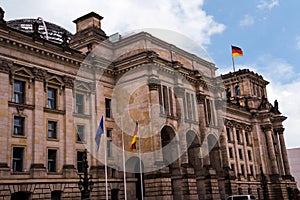 The german parliament building -The Reichstag photo