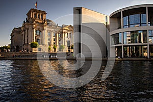 Reichstag: the German parliament, Berlin, Germany