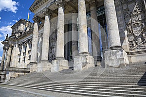 German parliament (Reichstag) building in Berlin