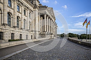 German parliament (Reichstag) building in Berlin