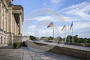 German parliament (Reichstag) building in Berlin