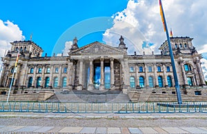 German parliament or Reichstag building in Berlin, Germany