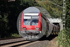 German passenger train