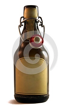 German pils beer bottle