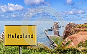 German Place name of Helgoland