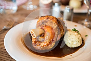 German pork knuckle