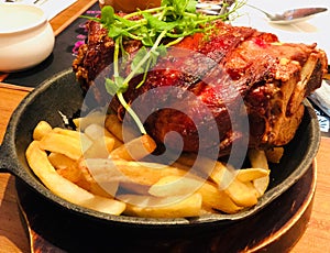 German pork knuckle photo