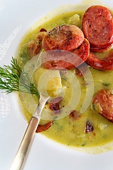German Potato Sausage Soup