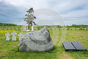 German prisoners of war cemetery in the city Lezhnevo Ivanovo re