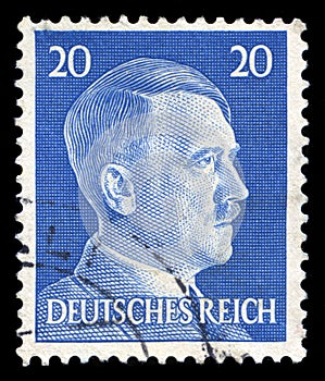 German Reich Postage Stamp from 1945