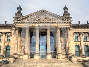 German Reichstag in Berlin, Germany