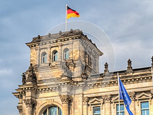 German Reichstag in Berlin, Germany