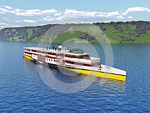 German Rhine steamship