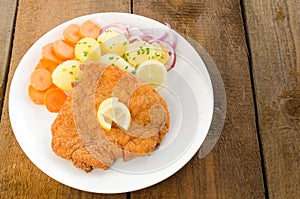 German schnitzel