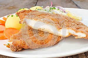 German schnitzel