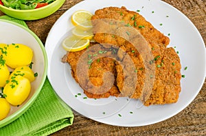 German schnitzel