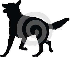 German Shepherd Silhouette