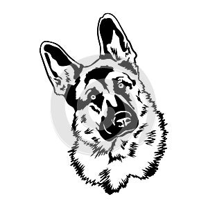 German Shepherd Svg Dog