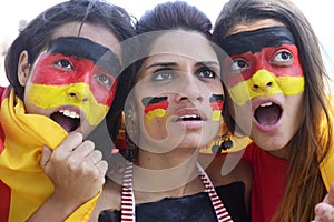 German soccer fans concerned about team performance.