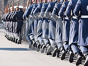 German soldiers of the guard regiment