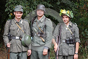 German soldiers of WW2