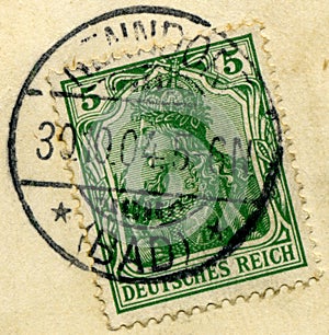 German stamps.